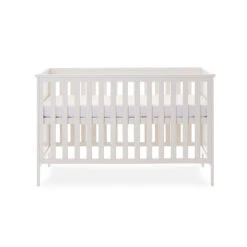 Obaby Evie Cot Bed - White -Beautiful Bambino obaby evie cot bed white flat 1800x1800 c55fc7d0 d004 4681 be7c ba626a85541b