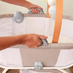 Purflo PurAir Breathable Crib - Pebble -Beautiful Bambino purflo purair breathable crib pebble 9 95622