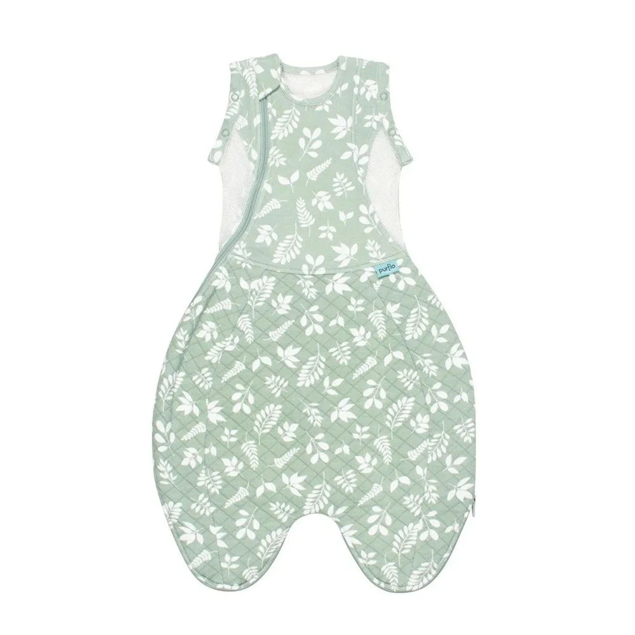 Purflo Swaddle To Sleep Bag - 0-4m 2.5 TOG - Fern 4 Purflo Swaddle To Sleep Bag - 0-4m 2.5 TOG - Fern - Image 2