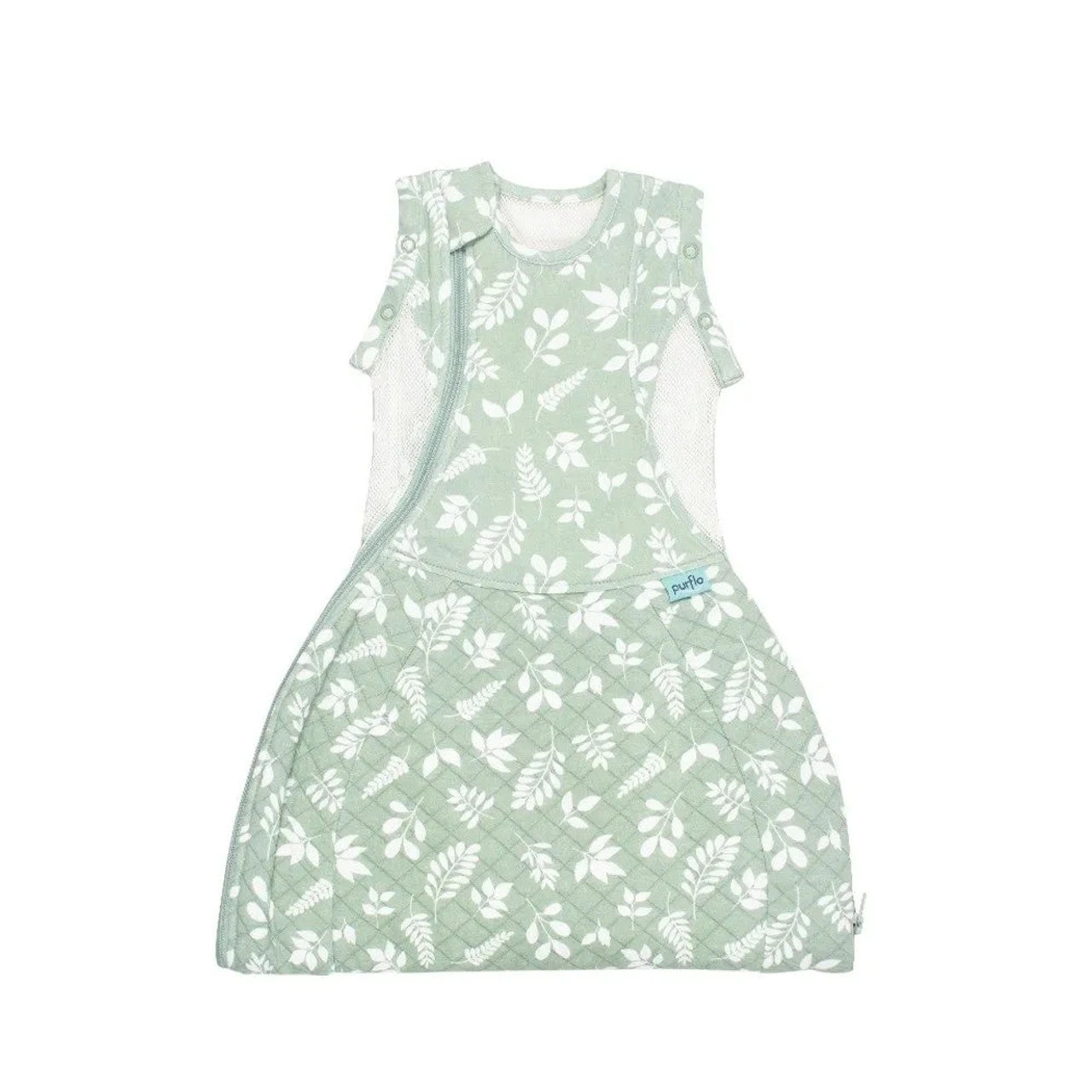 Purflo Swaddle To Sleep Bag - 0-4m 2.5 TOG - Fern 5 Purflo Swaddle To Sleep Bag - 0-4m 2.5 TOG - Fern - Image 3
