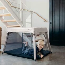 Silver Cross Slumber Travel Cot - Stone -Beautiful Bambino silver cross slumber travel cot stone lifestyle 3 1080x 7dd19b96 9094 4929 a8fc 490c85e22d92