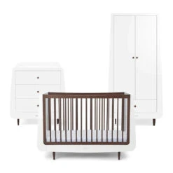 Snuzkot 3 Piece Nursery Furniture Set - The Natural Edit - Ebony