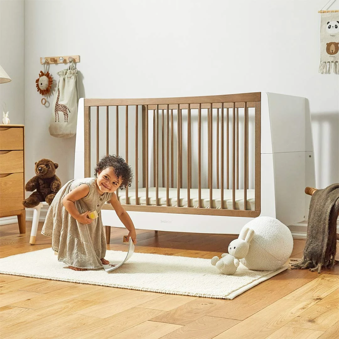 Snuzkot 2 Piece Nursery Furniture Set - The Natural Edit - Walnut 4 Snuzkot 2 Piece Nursery Furniture Set - The Natural Edit - Walnut - Image 2