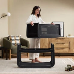 SnuzPod5 Bedside Crib | Graphite 20 SnuzPod5 Bedside Crib | Graphite -Beautiful Bambino snuzpod 5 bedside crib graphite 8 31484