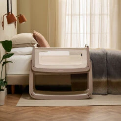 SnuzPod5 Bedside Crib | Mocha -Beautiful Bambino snuzpod 5 bedside crib mocha 10 71495
