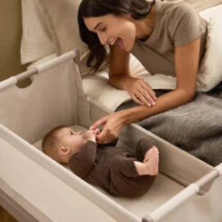 SnuzPod5 Bedside Crib | Mocha -Beautiful Bambino snuzpod 5 bedside crib mocha 5 87943