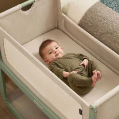 SnuzPod5 Bedside Crib | Sage 16 SnuzPod5 Bedside Crib | Sage -Beautiful Bambino snuzpod 5 bedside crib sage 4 72881