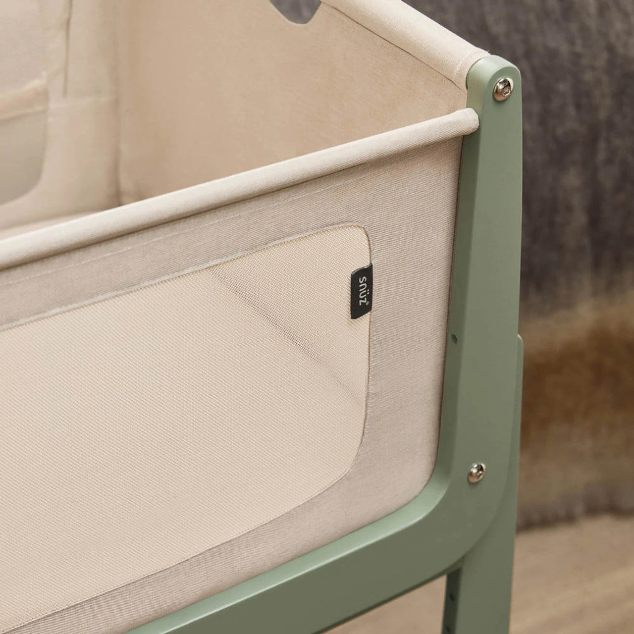 SnuzPod5 Bedside Crib | Sage 7 SnuzPod5 Bedside Crib | Sage - Image 5