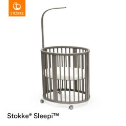 Stokke Sleepi Mini V3 | Hazy Grey -Beautiful Bambino stokke sleepi mini v3 hazy grey with drape rod 47112