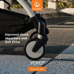 Stokke YOYO³ Stroller From 6 Months | Aqua 29 Stokke YOYO³ Stroller From 6 Months | Aqua -Beautiful Bambino stokke yoyo 3 6 plus stroller lifestyle 6 88109 2