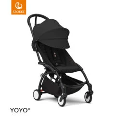 Stokke YOYO³ Stroller From Newborn To Toddler | Black -Beautiful Bambino stokke yoyo 3 stroller from 6 months black 2 36358 757c4476 200c 4f15 9363 b05a10012e31 1