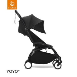 Stokke YOYO³ Stroller From Newborn To Toddler | Black -Beautiful Bambino stokke yoyo 3 stroller from 6 months black 3 08039 1
