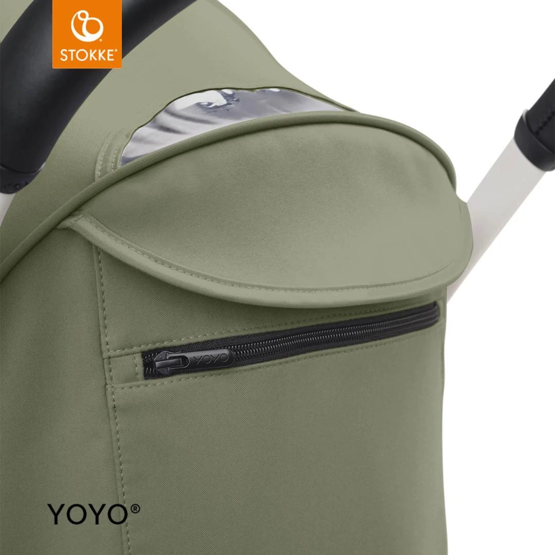 Stokke YOYO³ Stroller From 6 Months | Olive 11 Stokke YOYO³ Stroller From 6 Months | Olive - Image 9
