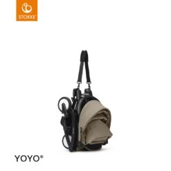 Stokke YOYO³ Stroller From Newborn To Toddler | Taupe -Beautiful Bambino stokke yoyo stroller from 6 months taupe black 7 95091