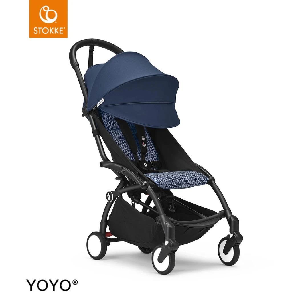 Stokke YOYO³ Stroller From 6 Months | Air France Blue 5 Stokke YOYO³ Stroller From 6 Months | Air France Blue - Image 3