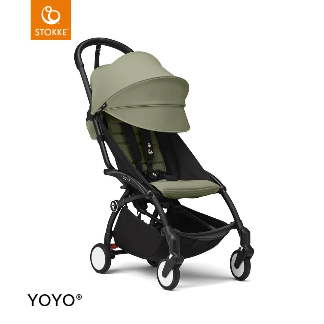 Stokke YOYO³ Stroller From 6 Months | Olive 5 Stokke YOYO³ Stroller From 6 Months | Olive - Image 3
