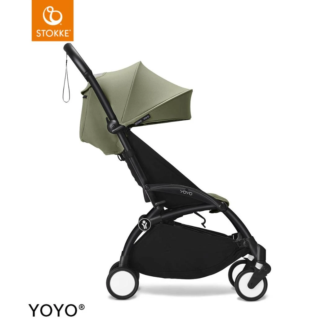 Stokke YOYO³ Stroller From 6 Months | Olive 6 Stokke YOYO³ Stroller From 6 Months | Olive - Image 4