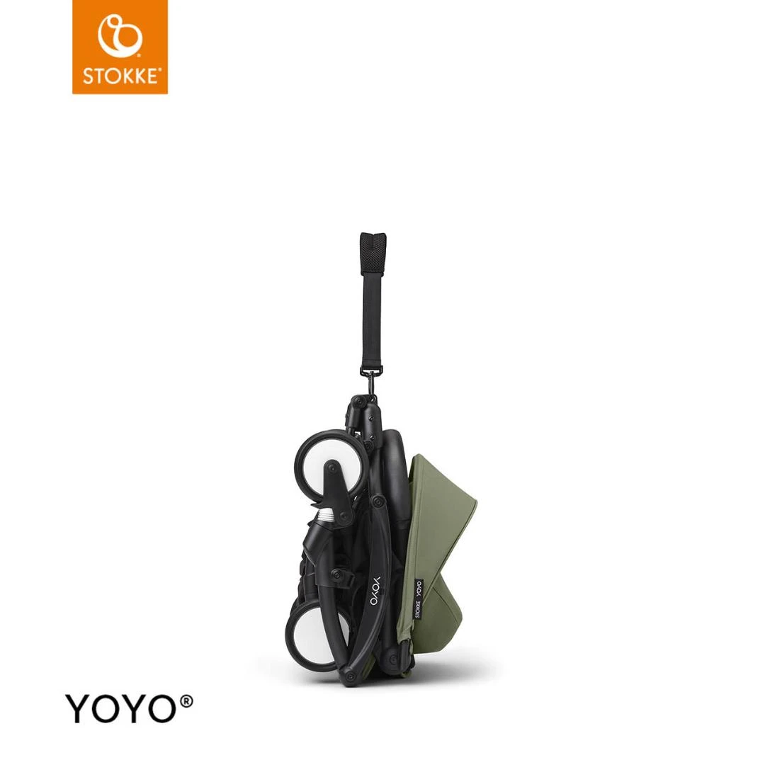 Stokke YOYO³ Stroller From 6 Months | Olive 14 Stokke YOYO³ Stroller From 6 Months | Olive - Image 12