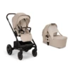 Nuna MIXX Next Stroller & Carrycot - Biscotti (2024) 2 Nuna MIXX Next Stroller & Carrycot - Biscotti (2024) -Beautiful Bambino strollercc