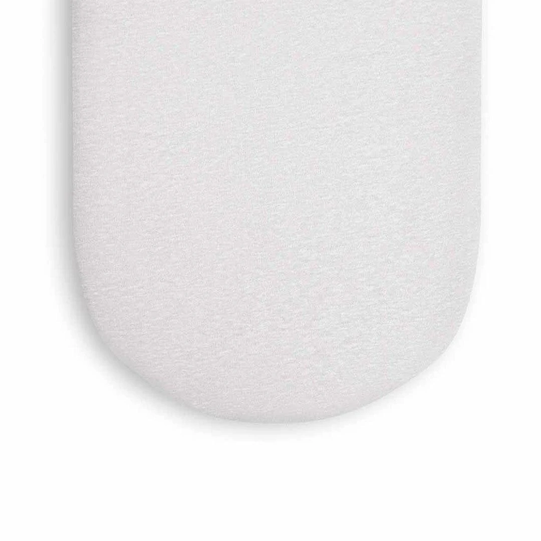 The Little Green Sheep Organic Moses Basket Fitted Sheet - Dove 3 The Little Green Sheep Organic Moses Basket Fitted Sheet - Dove