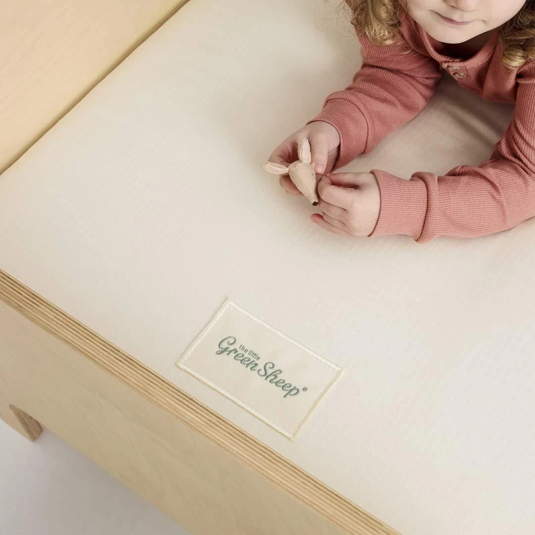 The Little Green Sheep Natural Twist Cot Bed Mattress 4 The Little Green Sheep Natural Twist Cot Bed Mattress - Image 2