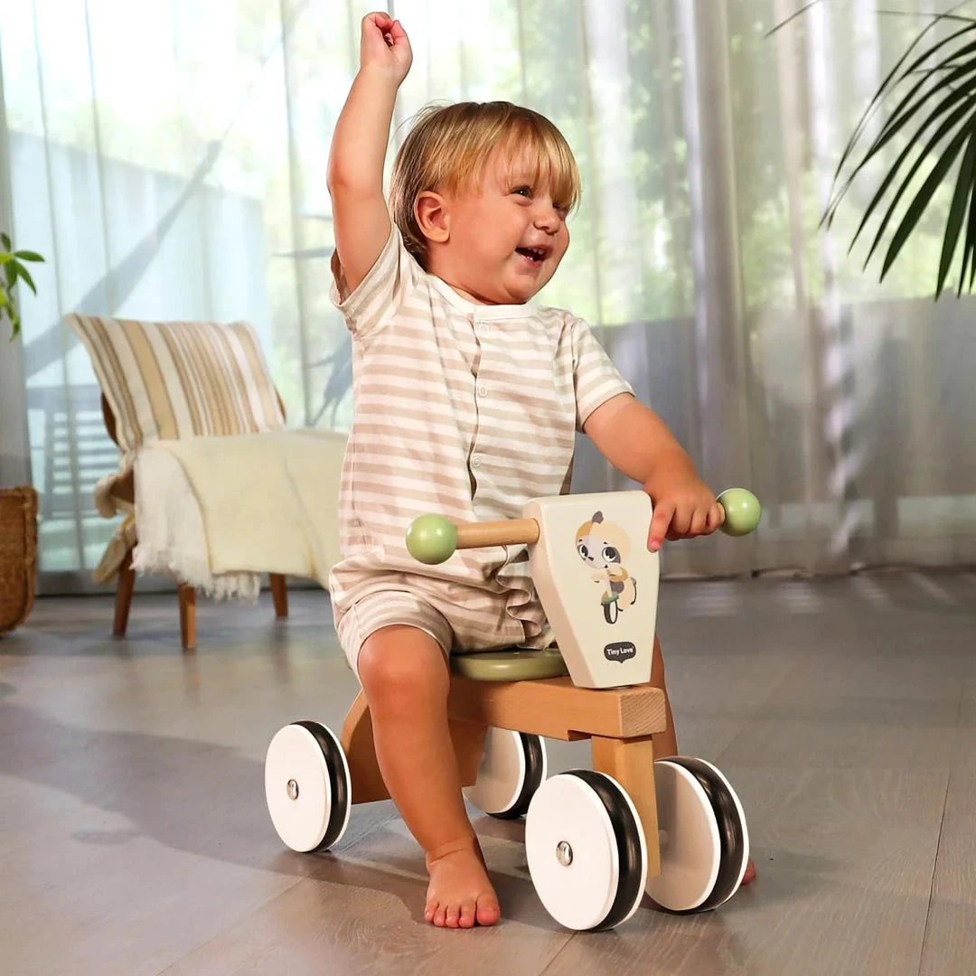 Tiny Love Wooden Tiny Trike - Boho Chic - Natural Wood 5 Tiny Love Wooden Tiny Trike - Boho Chic - Natural Wood - Image 3