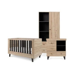 Beautiful Bambino -Beautiful Bambino tutt bambini como 3 piece disstressed oak slate grey flat