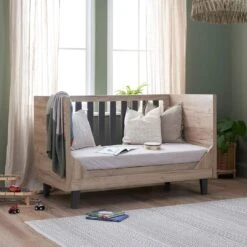Tutti Bambini Como 2 Piece Room Set - Distressed Oak/Slate Grey 15 Tutti Bambini Como 2 Piece Room Set - Distressed Oak/Slate Grey -Beautiful Bambino tutt bambini como cot bed disstressed oak slate grey lifestyle c811d59b 3660 40b3 90df 8f03d722d18b