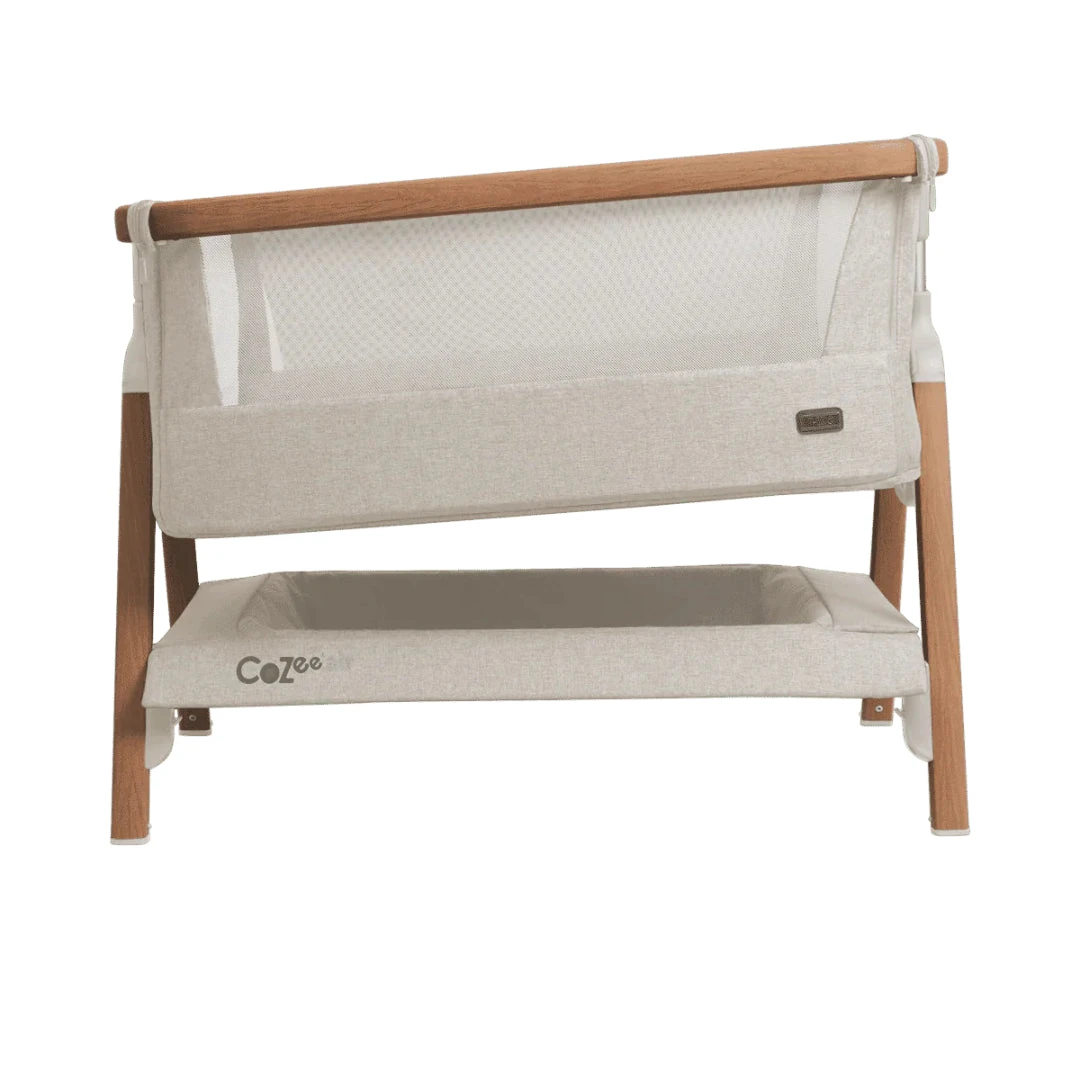 Tutti Bambini CoZee Air Bedside Crib - Walnut & Ecru 6 Tutti Bambini CoZee Air Bedside Crib - Walnut & Ecru - Image 4