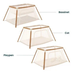 Tutti Bambini CoZee Go 3-in-1 Bassinet, Travel Cot & Playpen - Walnut & Ecru 9 Tutti Bambini CoZee Go 3-in-1 Bassinet, Travel Cot & Playpen - Walnut & Ecru -Beautiful Bambino tutti bambini cozee go day night bundle scandinavan walnut flat 2 81d8e1a4 be2b 43a5 a009 17f5f3d6ff78