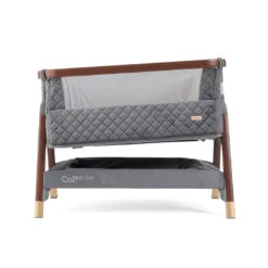 Tutti Bambini CoZee Luxe Bedside Crib - Slate Grey 10 Tutti Bambini CoZee Luxe Bedside Crib - Slate Grey -Beautiful Bambino tutti bambini cozee luxe bedside crib walnut slate 4 26495