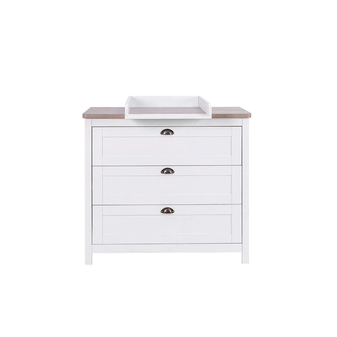 Tutti Bambini Verona 2 Piece Room Set - White/Oak 11 Tutti Bambini Verona 2 Piece Room Set - White/Oak - Image 9